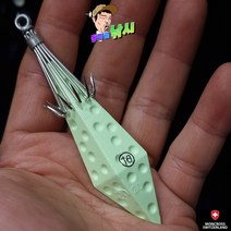 다사가 몽크로스 에기프리 A 쭈꾸미 애자 갑오징어 문어 야광, 12호
