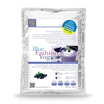 더블데이 홈카페 블루패션 블루베리 요거트 파우더 330G 800G, 1개, 1개