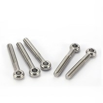 아이볼트 앙카 고리 링 아이너트 스텐 서스 철 M4 M5 M6 M8 M10 M12 M16 5pcs m5 m6 m8 스테인레스 스틸 미터법 나사 윙 힌지 나사 아이 볼트 스터드, m6 5개, 20mm