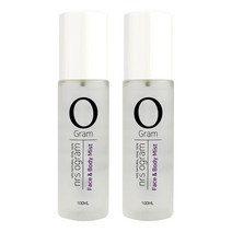 NRS 네추럴리얼스킨 영그램 페이스 앤 바디 미스트 100ml*2개, 단품
