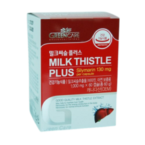 고함량 실리마린 130mg 밀크씨슬 60캡슐, 1개