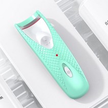 온열 뷰러 휴대용 펜 스타일 전기 가열 속눈썹 컬러 오래 지속되는 빠른 메이크업 도구 빗, 04 green