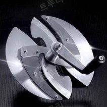 야채 절단기 원판 칼날 부품 연근절단기 칼판절삭기, 1168(12인치 커터 헤드)