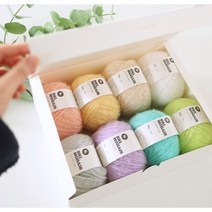 바이브리 실 : 브리모헤어 3ply 전 색상 세트 + 뚜뚜 도안증정