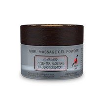 Sakura Edition Nuru 마사지 젤 파우더 40g | 알로에 베라 해초 감초 및 녹차 일본 제조 파라벤 글리세린 프리 3.8L1.05갤런