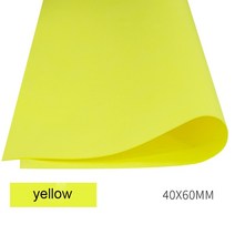 에바폼 EVA폼 압축스펀지 스티로폼 폼보드제작 스치로폼 EVA 폼 종이 수제 시트 스펀지 DIY 수공예 꽃 재료 유치원 고무 40x60cm, 11.YELLOW