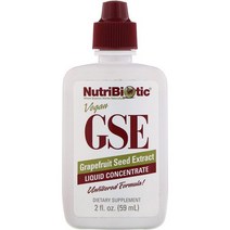 NutriBiotic Vegan GSE Grapefruit Seed Extract Liqu, 1개, 2fl oz
