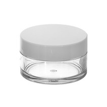 PETG 헤비브로우 크림용기 흰색캡 고급형 5g 10g 15g 30g 50g 100g 150g, PETG 헤비브로우 150g 크림용기 고급형 흰색캡