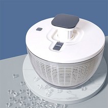 에키보 야채탈수기 한손조작 펌프형 6리터 대용량 미끄럼방지 원터치스탑, 혼합색상