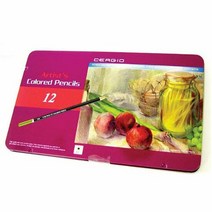 세르지오 유성색연필 12색세트, 단품