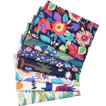 천원단 유명한원단 자투리원단 20x25cm 꽃 동물 면화 패치 워크 원단 바느질 퀼트 소재 DIY 천 수제 액세, 17 19_01 20x25cm