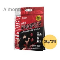 칼로바이 퍼펙트파워쉐이크 포대유청 WPC 초코맛 단백질보충제 프로틴, 4kg, 4set