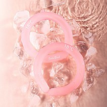 1+1 패키지 쿨스카프 넥쿨러 여름 아이스 넥밴드(등산 골프 사용), 1+1패키지 블루