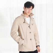 트렌치코트 트렌치자켓 남성 자켓코트 남성 야상 가을 봄 정장 사파리-72394EA