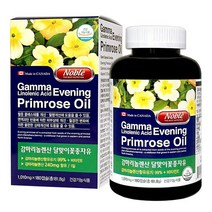 노블 감마리놀렌산 달맞이꽃종자유 1010mg 180캡슐 3개월분 PMS GLA 혈중콜레스테롤개선 혈행개선