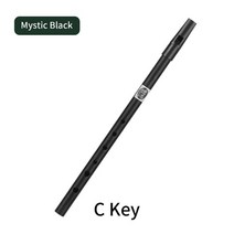 골드플룻 아일랜드 휘슬 플루트 C/D 키 주석 페니 6 홀 악기, [01] Black C Key, 01 Black C Key