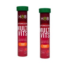 영국 홀랜드앤바렛 Holland & Barrett Multivitamin Effervescent 멀티비타민 20발포정, 2팩