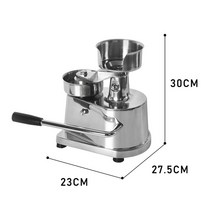 ITOP 100mm 130mm 150mm 고기 프레스 성형 기계 햄버거 패티 메이커 수동 버거 만드는 Bussiness, 01 100mm