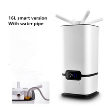 초음파 가습기 미스트 메이커 16l 100-240v 산업용 공기 초음파 가습기 음소거, 스마트 업그레이드, 협력사