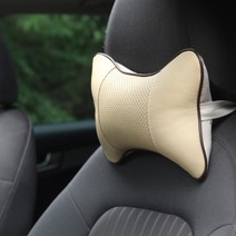 편안 주행 장시간 운전 차량용 우수 에어셀 목쿠션 목받침베개 목지지대 인체공학 자동차몰딩, 그레이