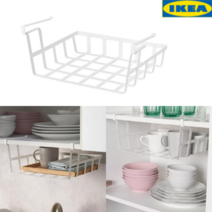 이케아 폴뤼케 싱크대 상부장 문 걸이형 철제 수납 정리대 선반 36x26x14
