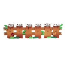 위dlnmee_펠트 통나무울타리(15X60cm) 환경꾸미기재료 교실꾸미기 꾸미기 만들기 구성 판꾸미기 꾸미기놀이 게시꾸미기 환경 어린이집꾸미기♥michel, ♥gros, ♥gros