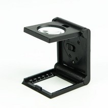 LED 스케일 휴대용 미니 확대경 접이식 루페 돋보기, UC-CP181, 1개