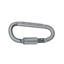 잠금 장치 있는 키링 카라비너 8cm 4p 열쇠고리 야외