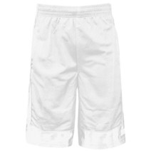Shaka Wear 남성용 농구 반바지 - 메시 운동 체육관 스포츠 액티브 러닝 운동용 바지 포켓 포함 레귤러 빅 S ~ 5XL 화이트.