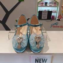 [탈렌트키즈] 뉴코아 논현점 몰리구두 블루 엘사 푸른계열구두 여아들 좋아하는블루구두