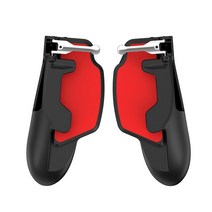 태블릿 ipad에 대 한 PUBG 모바일 컨트롤러 6 손가락 게임 조이스틱 핸들 Ipad Anti-slip 조준 단추 트리거, 한개옵션1, 01 H7gamepadR
