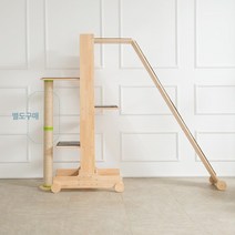 이홈데코 펠라 베이직 원목 F타입 발판형 캣타워, 단품, 상세설명 참조