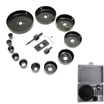 목공용 홀쏘 16종 16~127mm 홀카타 홀컷터 타공