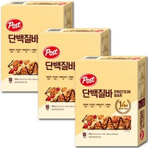 포스트 단백질바 10개입, 500g, 3개