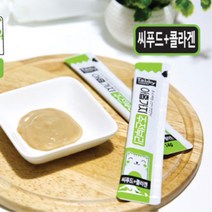 애완묘 영양간식 고단백 콜라겐츄르 12p 캣퓨레 츄루, 12개