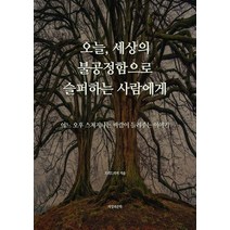 오늘 세상의 불공정함으로 슬퍼하는 사람에게:어느 오후 스쳐지나는 바람이 들려주는 이야기, 프리드리히 저, 지성과문학
