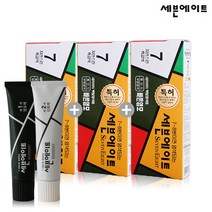 동성제약 세븐에이트 새치 염색약 3개 (5호 6호 7호), 7호 자연스런흑갈색 3개