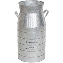무라타야 산업 엄브렐러 스탠드 밀크 포트 실버 5002 건 30×안쪽 22×높이 50 cm