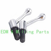 2pcs cnc 밀링 머신 부품 헤드 테이블 잠금 볼트 핸들 브리지 포트 밀 부품 용 12 스레드, 협력사
