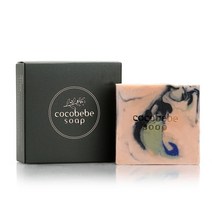 코코베베 천연비누 클레이 105g 티트리향 자연 숙성비누 지성피부