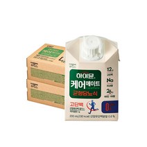NEW 하이뮨 케어메이트 균형당뇨식 200mlx24입 / 2박스, 단품, 단품