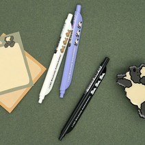 그립톡 몽몽시리즈 클립펜 (3color), 단품, 옵션선택:클립펜 몽실