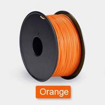 Easythreed-3D 프린터 필라멘트 PLA 250g 1.75mm pla, 주황색
