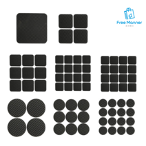 원형/사각 의자발 긁힘방지 쿠션 패드 의자신발 체어캡 다리캡 의자소리, 에바 원형 소 32P