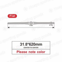 카본핸들바 핸들바 카본 자전거 일체형 산악 플랫 MTB 부품 3K 풀 318600 620 640 660 680 700 720 740 760mm, 620mm