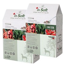더독 야채사료 저알러지 강아지 알레르기 닥터소프트 식이서알러지 전견용 1.2kg