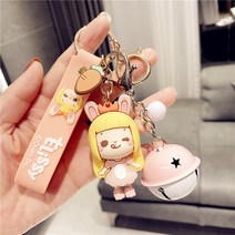 열쇠고리 극 큐티 공공의 어린 큐트 여신 모빌 키 끈 열쇠장식 선물 여학생 2757571491, 계집아이 앨리스 -핑크 토끼 _핑크