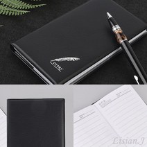 리시안제이 가죽무늬 포켓수첩 교회수첩 포켓용수첩