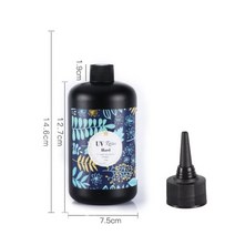 uv접착제 uv 본드 UV 접착제 uv접착제 uv 본드 UV 접착제 하드 수지 자외선 경화 태양 경화 햇빛 활성화 보석 만들기 빠른 건조 수지 크리스탈2cc 소량 3300, 500g