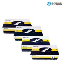 유한킴벌리 라텍스 파우더프리 의료용 장갑 병원용 위생용 일상생활 글러브, S